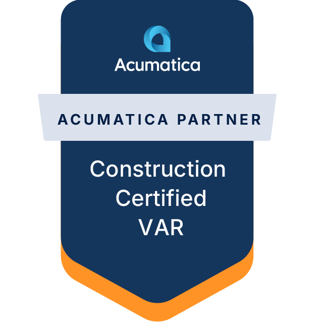 Acumatica Construction Certified VAR
