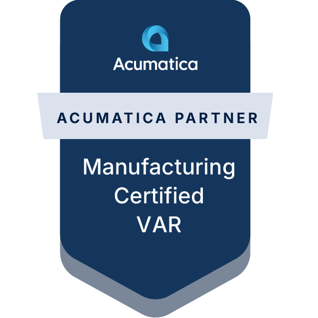 Acumatica Manufacturing Certified VAR