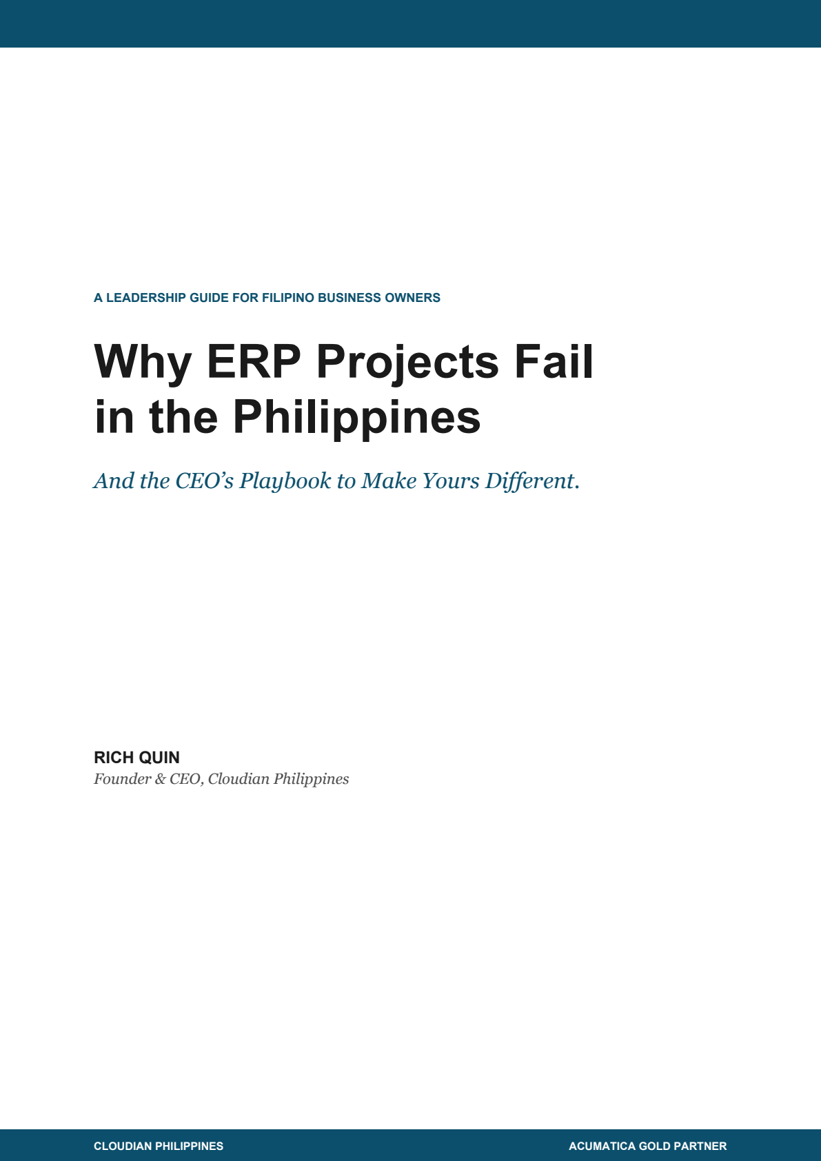Why ERP Projects Fail in the Philippines — book cover